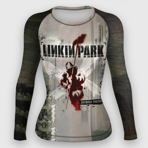 Женский рашгард 3D Hybrid Theory Live Around The World - Linkin Park, цвет 3D печать