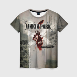 Женская футболка 3D Hybrid Theory Live Around The World - Linkin Park
