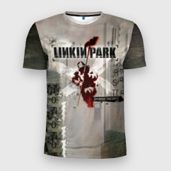 Мужская футболка 3D Slim Hybrid Theory Live Around The World - Linkin Park