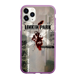 Чехол для iPhone 11 Pro Max матовый Hybrid Theory Live Around The World - Linkin Park