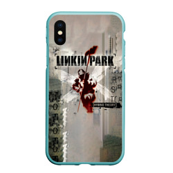 Чехол для iPhone XS Max матовый Hybrid Theory Live Around The World - Linkin Park