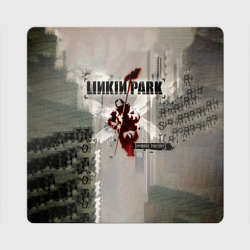 Магнит виниловый Квадрат Hybrid Theory Live Around The World - Linkin Park