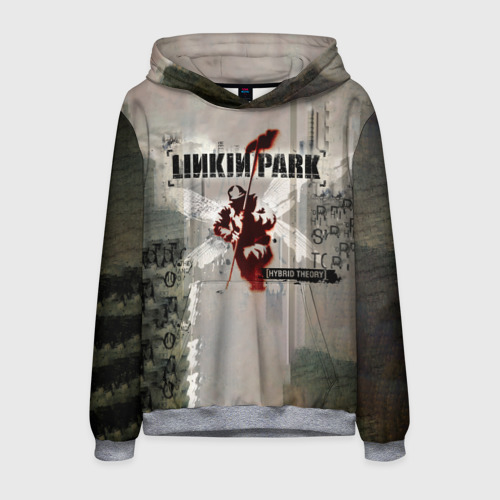 Мужская толстовка 3D Hybrid Theory Live Around The World - Linkin Park, цвет меланж