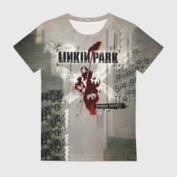 Женская футболка 3D Hybrid Theory Live Around The World - Linkin Park