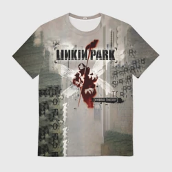 Мужская футболка 3D Hybrid Theory Live Around The World - Linkin Park