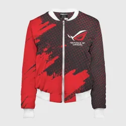 Женский бомбер 3D ASUS ROG republic of gamers