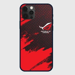 Чехол для iPhone 12 Pro Max ASUS ROG republic of gamers