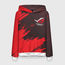 Женская толстовка 3D ASUS ROG republic of gamers