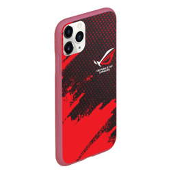 Чехол для iPhone 11 Pro Max матовый ASUS ROG republic of gamers - фото 2