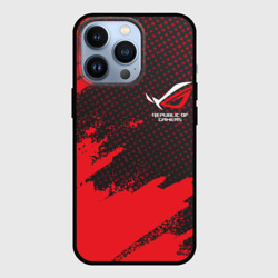 Чехол для iPhone 13 Pro ASUS ROG republic of gamers