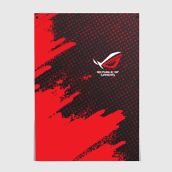 Постер ASUS ROG republic of gamers