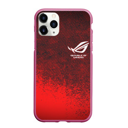 Чехол для iPhone 11 Pro Max матовый Asus Rog