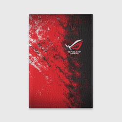 Обложка для паспорта матовая кожа ASUS republic of gamers ROG