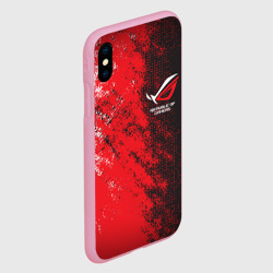 Чехол для iPhone XS Max матовый ASUS republic of gamers ROG - фото 2