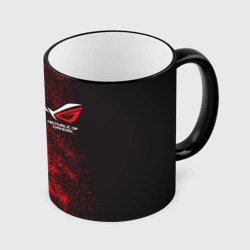Кружка с полной запечаткой ASUS republic of gamers ROG