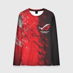 Мужской лонгслив 3D ASUS republic of gamers ROG