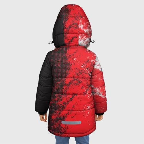 Зимняя куртка для девочек 3D ASUS republic of gamers ROG, цвет черный - фото 4