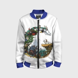 Детский бомбер 3D Миры Хаяо Миядзаки унесенные призраками и другие