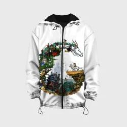 Детская куртка 3D Миры Хаяо Миядзаки унесенные призраками и другие