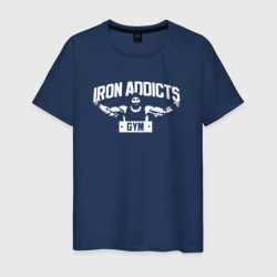 Мужская футболка хлопок Iron Addicts Gym