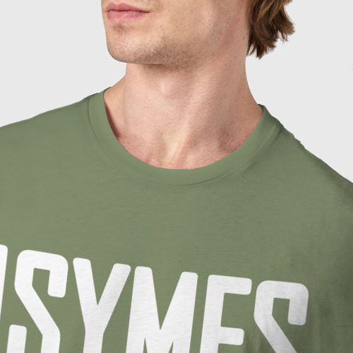 Мужская футболка хлопок ISYMFS CT Fletcher, цвет авокадо - фото 6