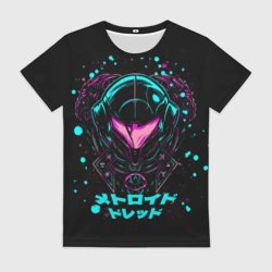 Женская футболка 3D Metroid Dread Метроид