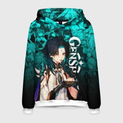 Мужская толстовка 3D Genshin Impact Xiao Геншин Импакт Сяо