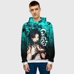 Мужская толстовка 3D Genshin Impact Xiao Геншин Импакт Сяо - фото 2