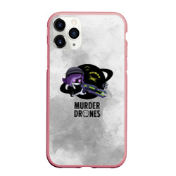 Чехол для iPhone 11 Pro Max матовый Murder Drones. Дроны Убийцы