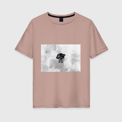 Женская футболка хлопок Oversize Murder Drones. Дроны Убийцы