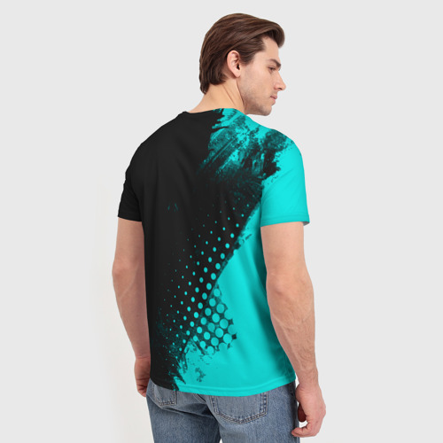 Мужская футболка 3D с принтом Toca Boca Рита и Леон, вид сзади #2