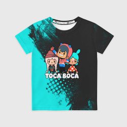 Детская футболка 3D Toca Boca Рита и Леон