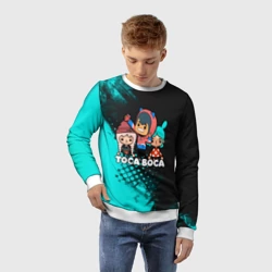 Детский свитшот 3D Toca Boca Рита и Леон - фото 2