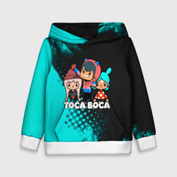 Детская толстовка 3D Toca Boca Рита и Леон