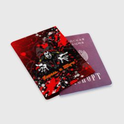 Обложка для паспорта матовая кожа Король и Шут русский рок grunge - фото 2