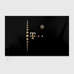Флаг 3D Bayern Lewandowski Black Theme