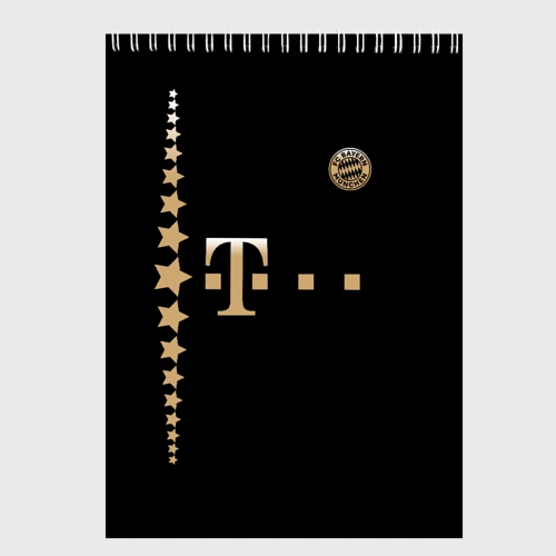 Скетчбук Bayern Lewandowski Black Theme