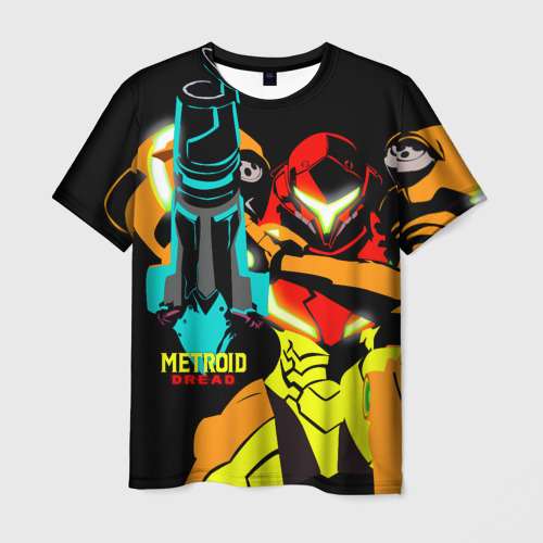 Мужская футболка 3D Metroid - Metroid Dread , цвет 3D печать