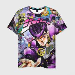 Мужская футболка 3D JoJo's Bizarre Adventure: Josuke