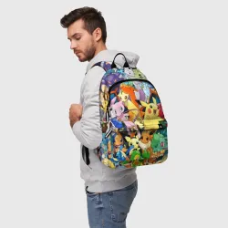 Рюкзак 3D Аниме, Покемоны все персонажи Pokemon - фото 2