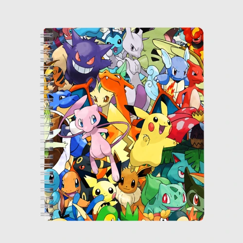 Тетрадь Аниме, Покемоны все персонажи Pokemon