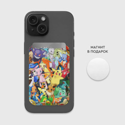 Картхолдер Magsafe магнитный Аниме, Покемоны все персонажи Pokemon - фото 2