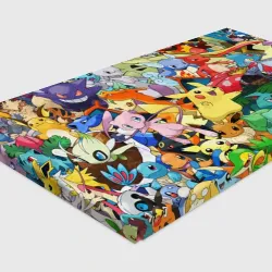 Холст прямоугольный Аниме, Покемоны все персонажи Pokemon - фото 3