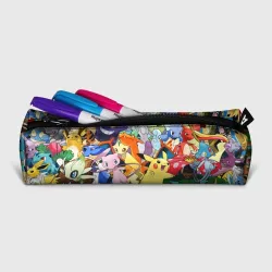 Пенал школьный 3D Аниме, Покемоны все персонажи Pokemon - фото 2
