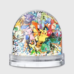 Игрушка Снежный шар Аниме, Покемоны все персонажи Pokemon