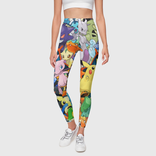 Леггинсы 3D Аниме, Покемоны все персонажи Pokemon - фото 3