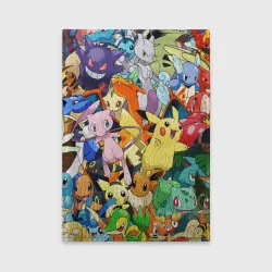 Обложка для автодокументов Аниме, Покемоны все персонажи Pokemon