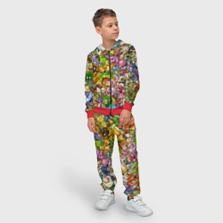 Детский костюм 3D Покемоны в пикселях pixel Pokemon - фото 2