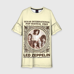 Детское платье 3D Led Zeppelin - Texas International Pop Festival 1969