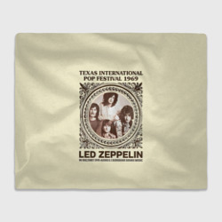 Плед 3D Led Zeppelin - Texas International Pop Festival 1969